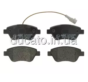 Тормозные колодки передние Fiat Fiorino-qubo (2007-.....), 71770060, 71770104, C1F036ABE