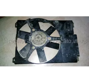 Б/У Вентилятор радиатора охлаждения Fiat Ducato 230 (1994-2002) с диффузором, 1347951080, 1328088080, 1323254080, 1305559080, 78519432