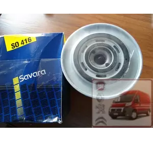 Фильтр масляный Fiat Ducato 230 (1994-2002) 2.5/2.8, 71753740, 71771361, SO416 Фильтр масляный Fiat Ducato 230 (1994-2002) 2.5/2.8, 71753740, 71771361, SO416