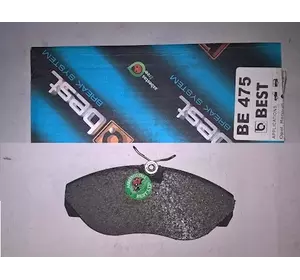 Тормозные колодки передние Nissan Primastar (2000-2011), 4106000QAE, BE475 Тормозные колодки передние Nissan Primastar (2000-2011), 4106000QAE, BE475