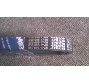 Ремень генератора Fiat Scudo 220 (2004-2006) 1.9D, 2.0JTD, 9644846680, 050 006 1740 Ремень генератора Fiat Scudo 220 (2004-2006) 1.9D, 2.0JTD, 9644846680, 050 006 1740