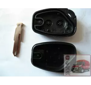 Корпус ключа зажигания с язычком Opel Movano (2003-2010), 7701040916, 7701046656, MG 948