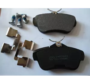 Задние тормозные колодки Fiat Scudo (2007-.....), 9467549087, GP 2457801 Задние тормозные колодки Fiat Scudo (2007-.....), 9467549087, GP 2457801