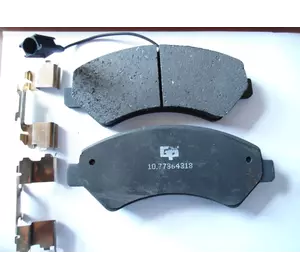 Передние тормозные колодки Peugeot Boxer III (2006-2014) R16, 425464, 1623842680, GP 10.77364318 Передние тормозные колодки Peugeot Boxer III (2006-2014) R16, 425464, 1623842680, GP 10.77364318