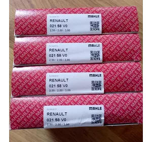 Кольца поршневые (STD) 80 мм (2.5-2-3 мм) Renault Kangoo (1997-2007) 1.9DTi/DCi, 7701470248, 02158V0 Кольца поршневые (STD) 80 мм (2.5-2-3 мм) Renault Kangoo (1997-2007) 1.9DTi/DCi, 7701470248, 02158V0