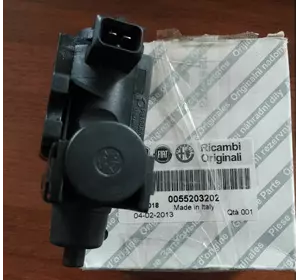 Електро клапан турбіни (перетворювач тиску) Fiat Doblo (2000-2005) 1.3/1.9JTD 55203202,51739594,55188059,70060700 Електро клапан турбіни (перетворювач тиску) Fiat Doblo (2000-2005) 1.3/1.9JTD 55203202,51739594,55188059,70060700