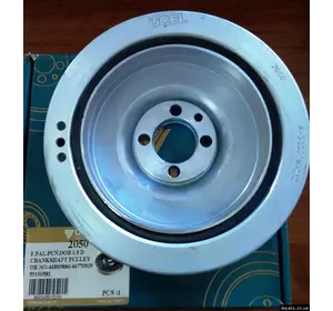 Шкив коленвала демпферный 6 ручейков Fiat Doblo (2005-2009) 1.9 Jtd 46747308,46770939, 46809886, 55190581,TVD1074,UCEL 2050 Шкив коленвала демпферный 6 ручейков Fiat Doblo (2005-2009) 1.9 Jtd 46747308,46770939, 46809886, 55190581,TVD1074,UCEL 2050