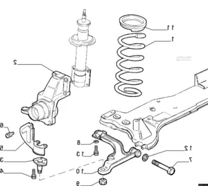 Б/У Поворотный кулак (цапфа + ступица) правый/левый R15 Peugeot Boxer (1994-2002)1300503080,1328084080,1300502080,1328085080