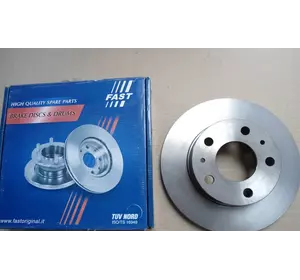 Передний тормозной диск Fiat Ducato 244 (2002-2006) вентилируемый R16, 1307356080, 46806234, 1341045080, FT31034 Передний тормозной диск Fiat Ducato 244 (2002-2006) вентилируемый R16, 1307356080, 46806234, 1341045080, FT31034