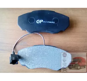 Тормозные колодки передние Peugeot Boxer II (2002-2006) R15, 425458, 4254C2, GP R01396S Тормозные колодки передние Peugeot Boxer II (2002-2006) R15, 425458, 4254C2, GP R01396S