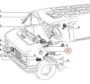 Б/У Подрулевой переключатель Citroen C25 (1982-1994), 181777480, 182709580 Б/У Подрулевой переключатель Citroen C25 (1982-1994), 181777480, 182709580