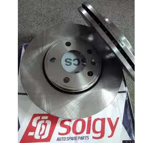 Тормозной диск вентилируемый передний Рено Трафик (2000-2014) 8200010519,7701206845,7711130077,C31097ABE,4414632,BG3768