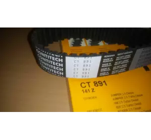 Ремень ГРМ Peugeot Boxer (1994-2002) 2.5D/TD (12 клапанов), 081668, 1608490580, CT891 Ремень ГРМ Peugeot Boxer (1994-2002) 2.5D/TD (12 клапанов), 081668, 1608490580, CT891