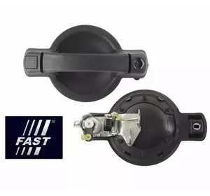 Ручка двери передней наружная Fiat Doblo (2005-2009), 735309960, 735309959, FT94377 Ручка двери передней наружная Fiat Doblo (2005-2009), 735309960, 735309959, FT94377